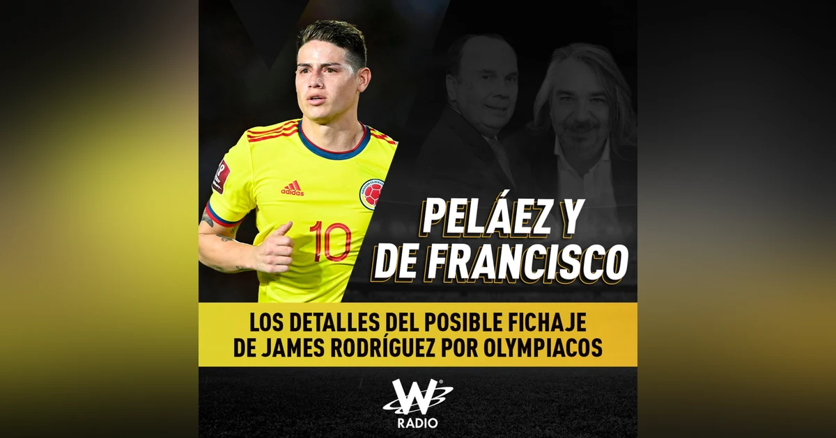 Los detalles del posible fichaje de James Rodríguez por Olympiacos