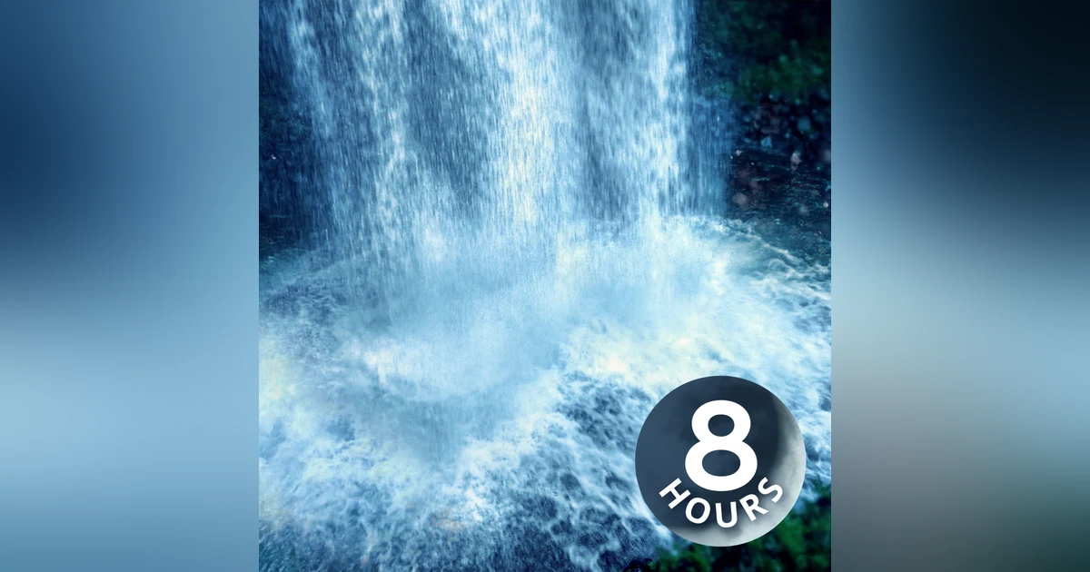 Roaring Waterfall White Noise Lulls You to Sleep! | 8 Hours
