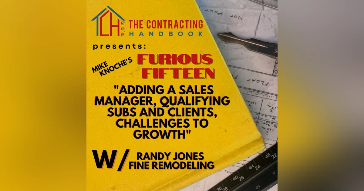Furious Fifteen: Randy Jones reurns to talk company growth, adding a sales manager, and his biggest challenges at 12 years...