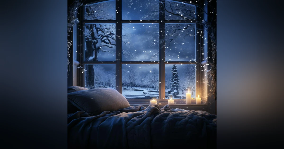 Winter Storm Ambience with  Wind Sounds for Sleeping, Relaxing and Studying Background