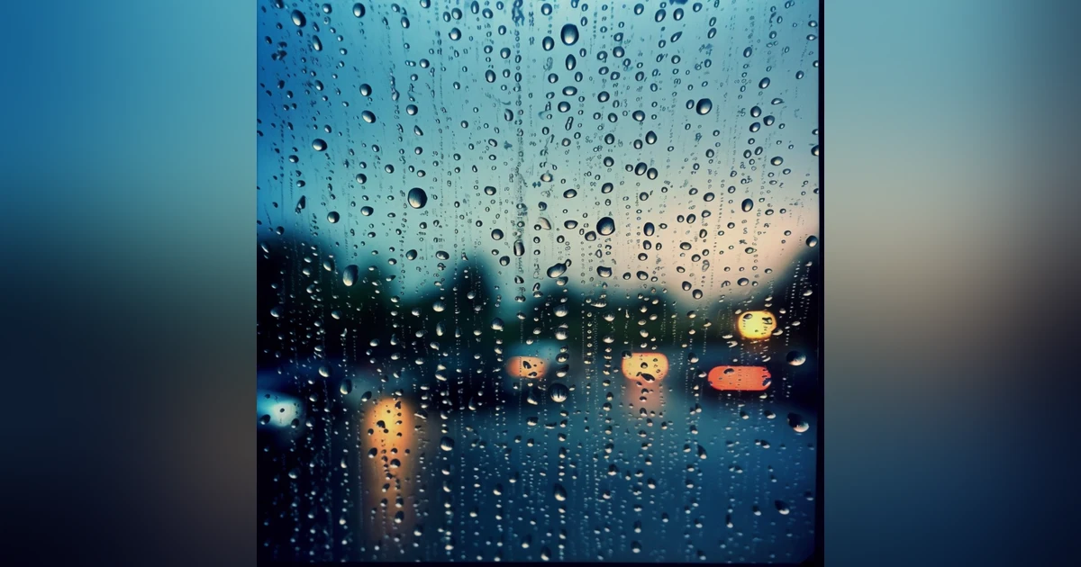 8 Hours of Rain Drops for Sleep, Relaxation, and Focus