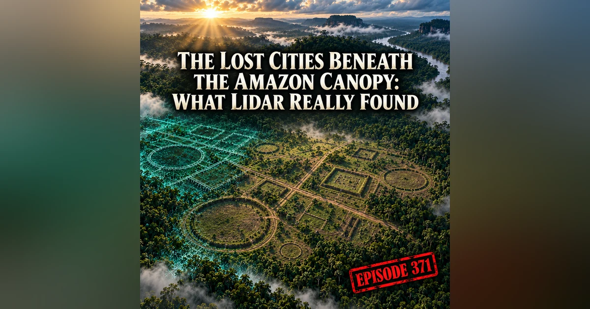 371 | Lost Cities Beneath the Amazon Canopy: What LiDAR Found