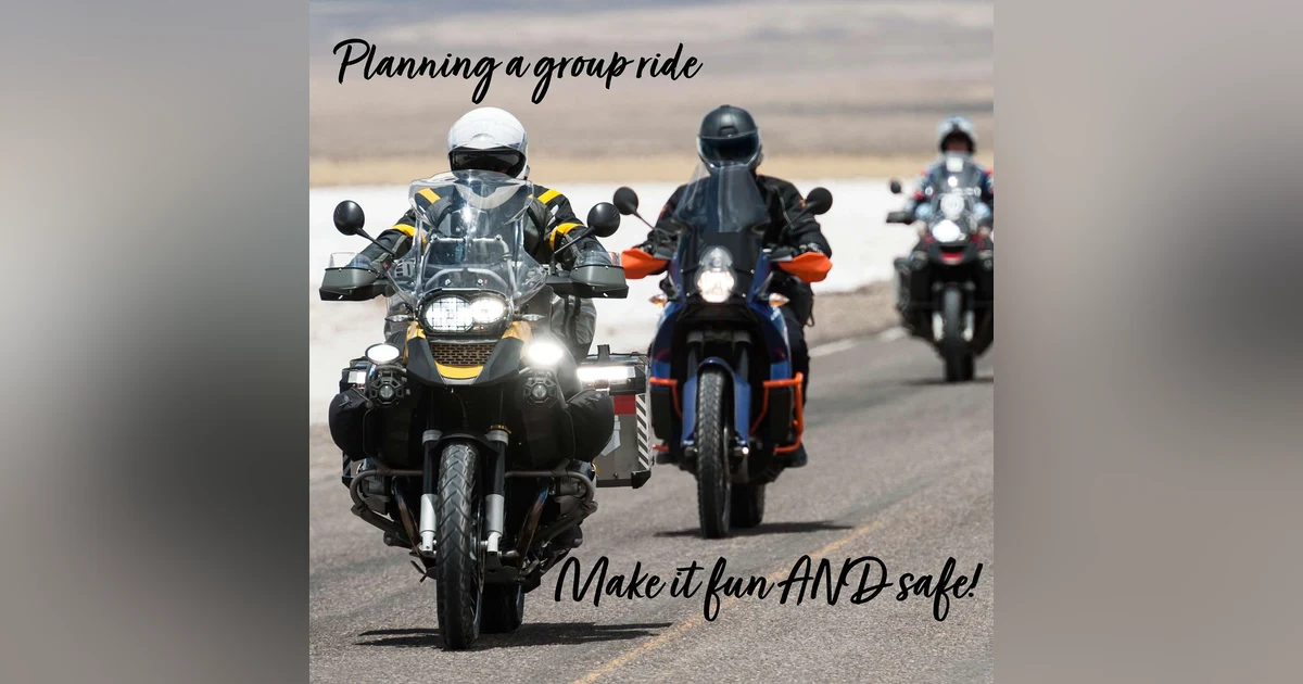 Essential Tips for Planning Your Perfect Group Motorcycle Ride