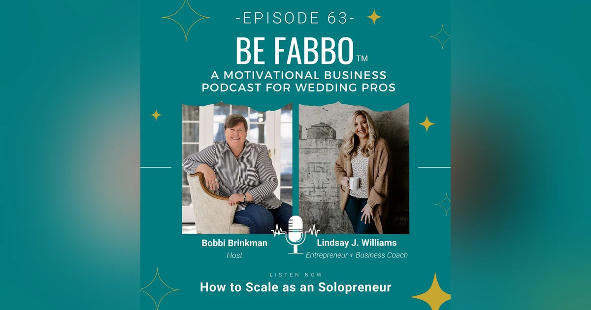 63: How To Scale As A Solopreneur - Lindsay J. Williams