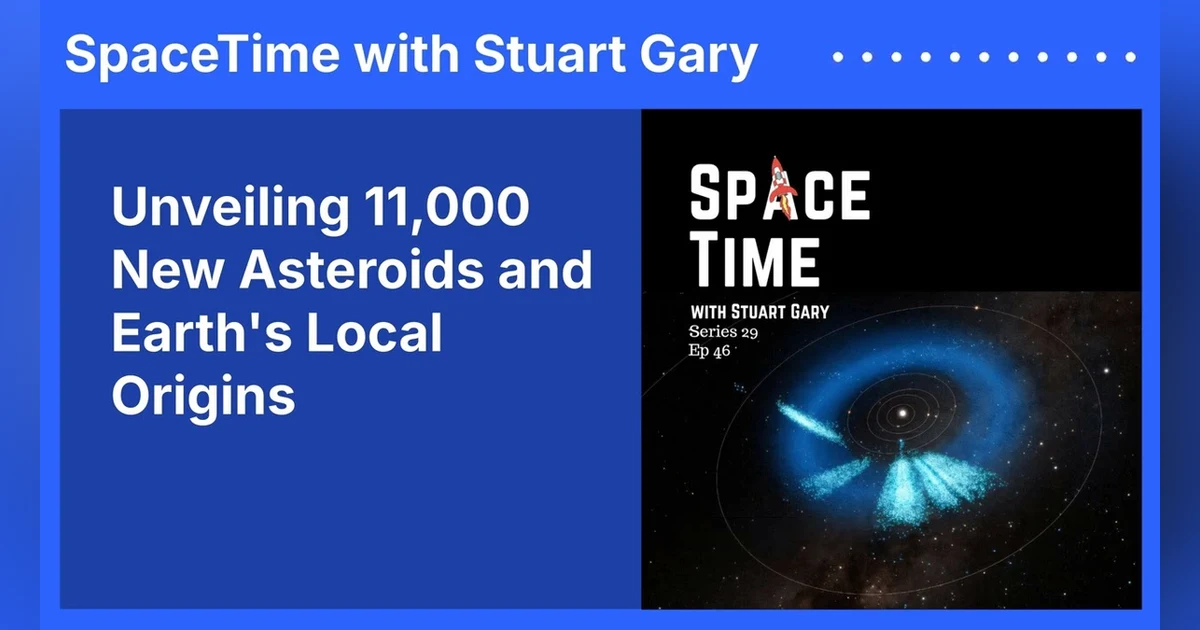 Unveiling 11,000 New Asteroids and Earth’s Local Origins