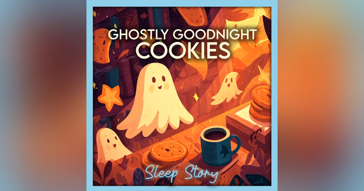 Sleep Story for Adults: Ghostly Goodnight Cookies | A Cozy Magical Bakery Bedtime Story for Deep Sleep
