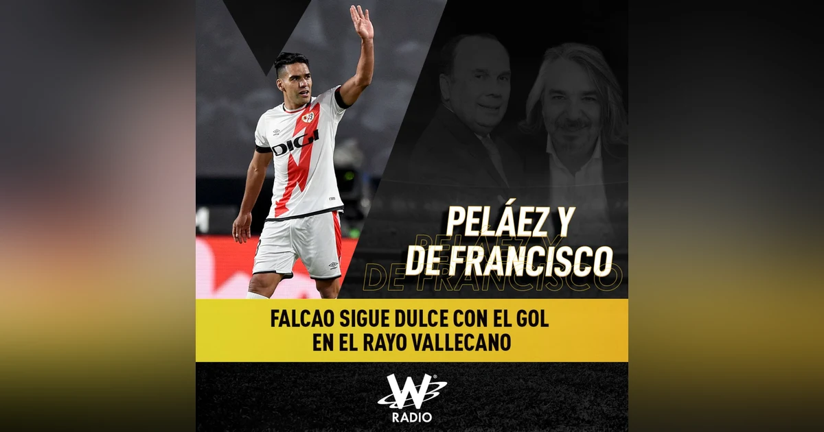 Continúa la racha de Falcao con el Rayo Vallecano