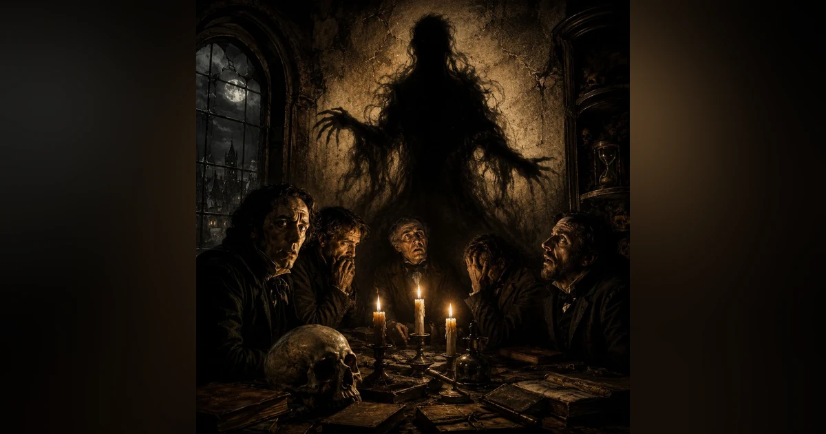 Shadow, A Fable by Edgar Allan Poe - Gothic Horror Story of Death, Plague & Dread