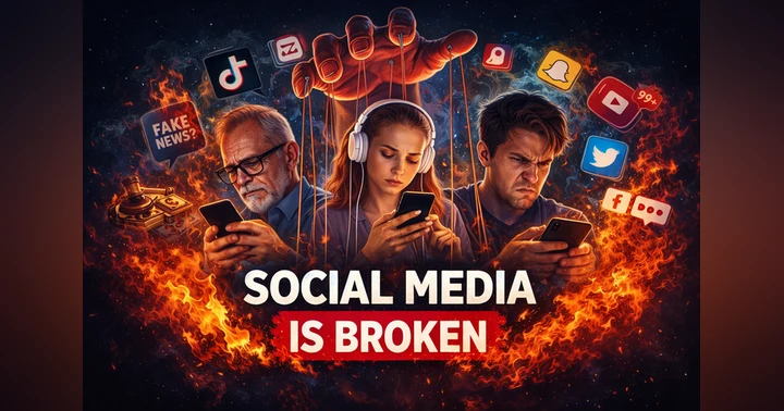image for Social Media Is Broken, And We’re All Addicted