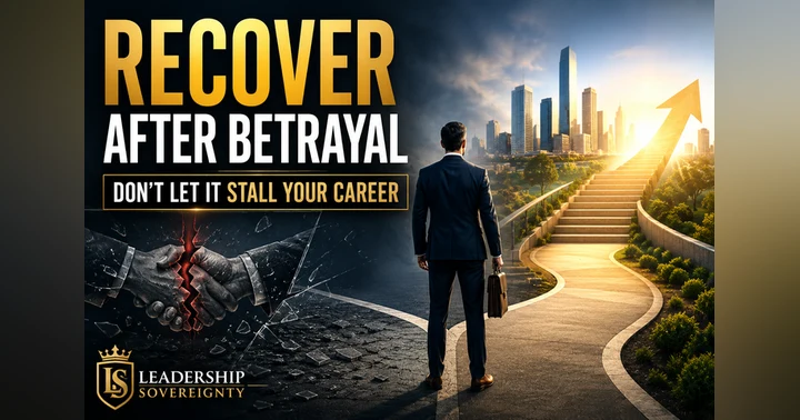 image for How to Recover from Workplace Betrayal Without Letting It Stall Your Career