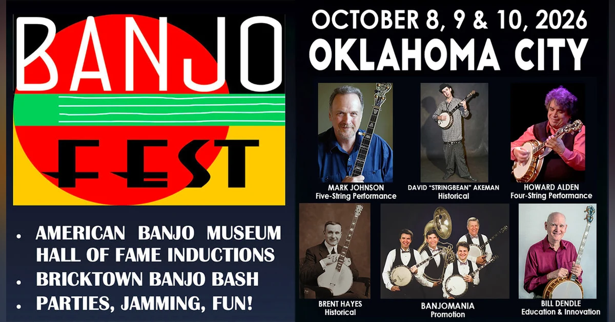 Banjo Fest 2026: Live Music, Legends & The American Banjo Museum!