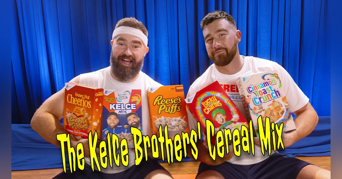 The Kelce Brothers' Cereal Mix