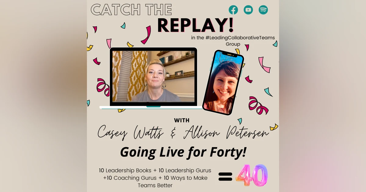 Going Live for Our Favorite FORTY!