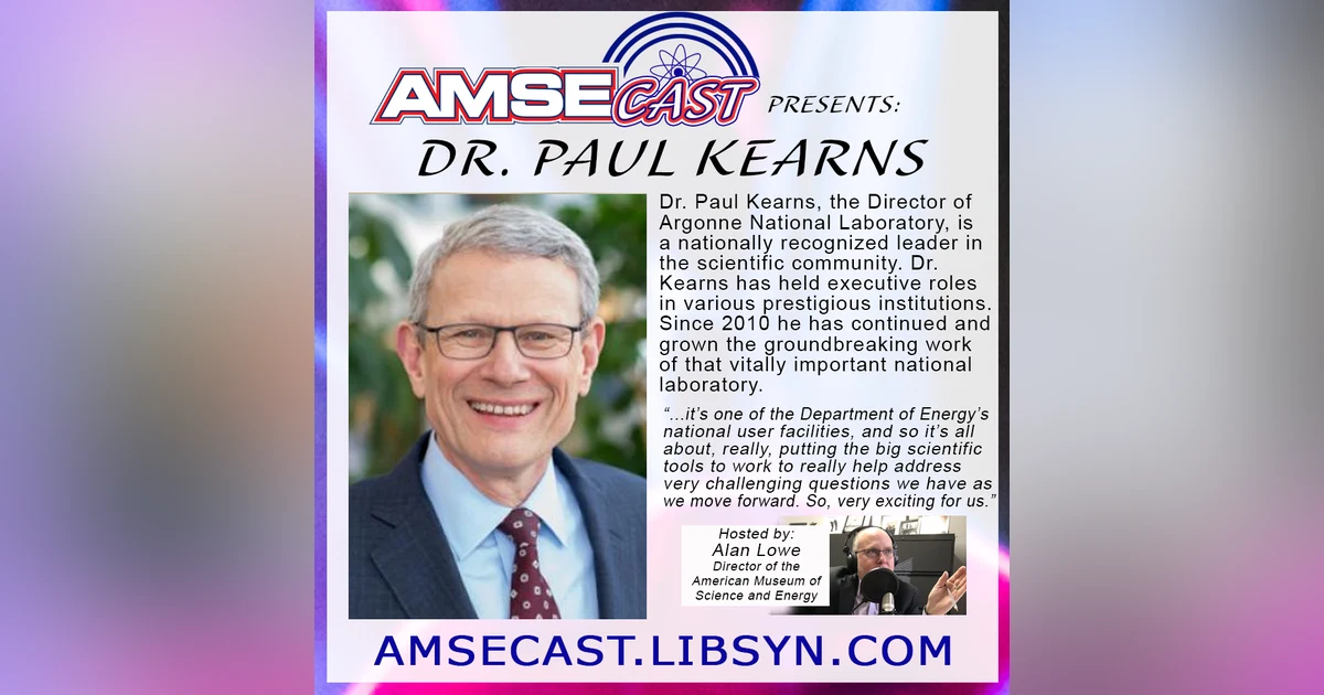 AMSEcast with guest Dr. Paul Kearns