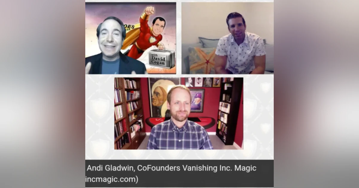 Joshua Jay, Andi Gladwin co founders, Vanishing Inc. Magic, appeared on “The Late Late Show,” “The Today Show,” and “Good Morning America