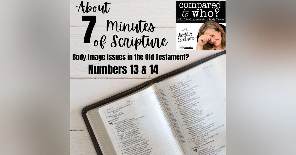 7 minutes of Scripture: Numbers 13, 14 and Your Body Image
