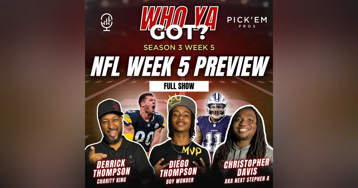 🏈 NFL Week 5 Picks & Trade Rumors: Cowboys Shake-Up, Desmond Clark Returns, & Women's Flag Football Growth! 🏈🔥
