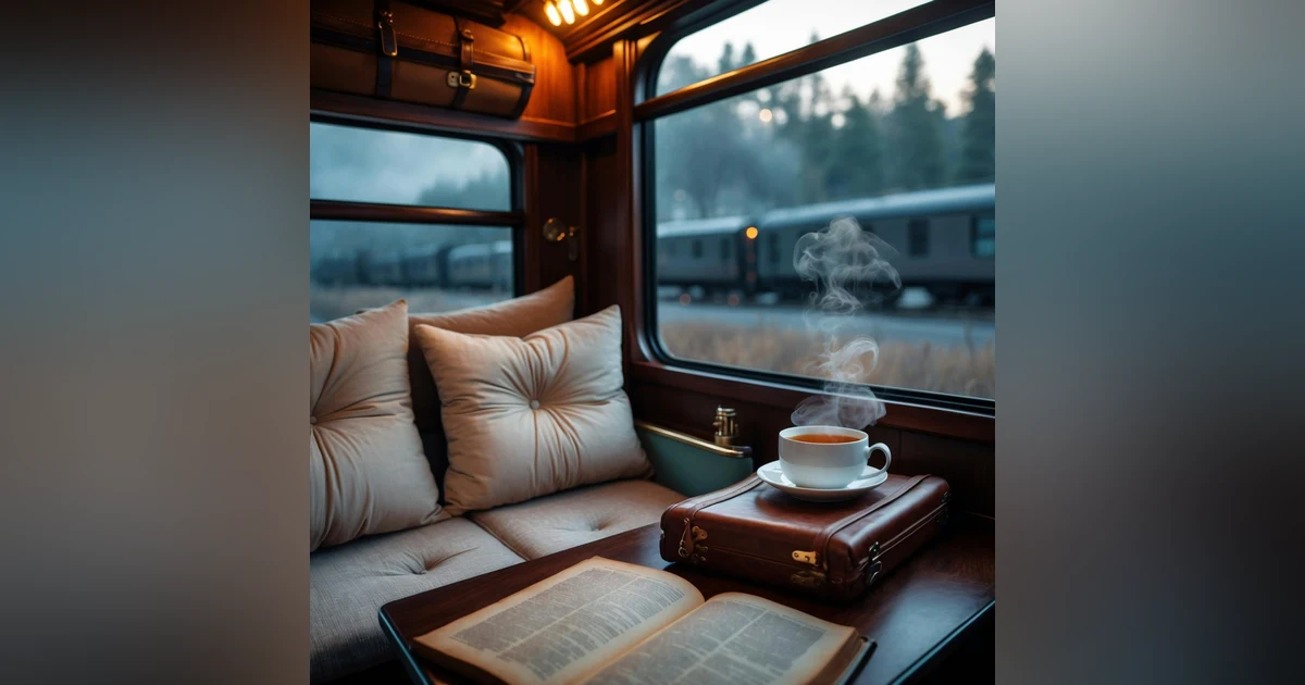 Train Cabin White Noise Sounds 🚂 | Great for Sleeping, Studying, & Relaxing