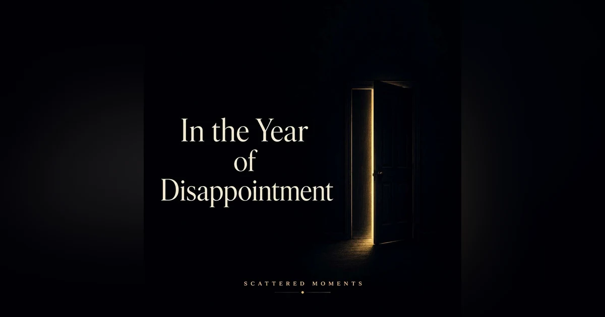 In the Year of Disappointment