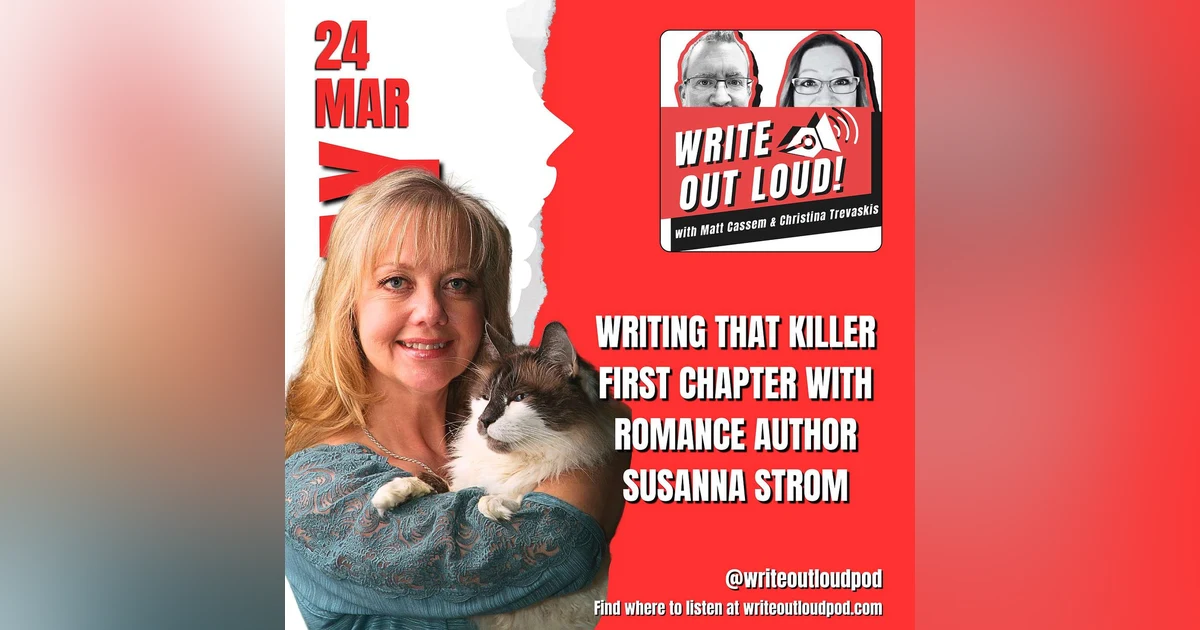Writing that Killer First Chapter with Romance Author Susanna Strom