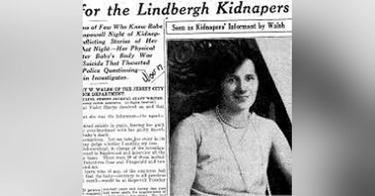 THE LINDBERGH NURSEMAID TRIAL-THE OTHER SUSPECT-VIOLET SHARPE