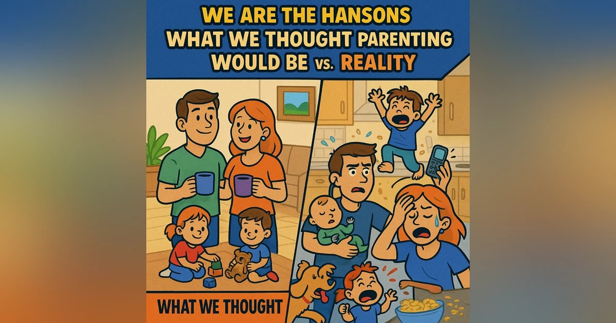 What We Thought Parenting Would Be vs. Reality | We Are the Hansons