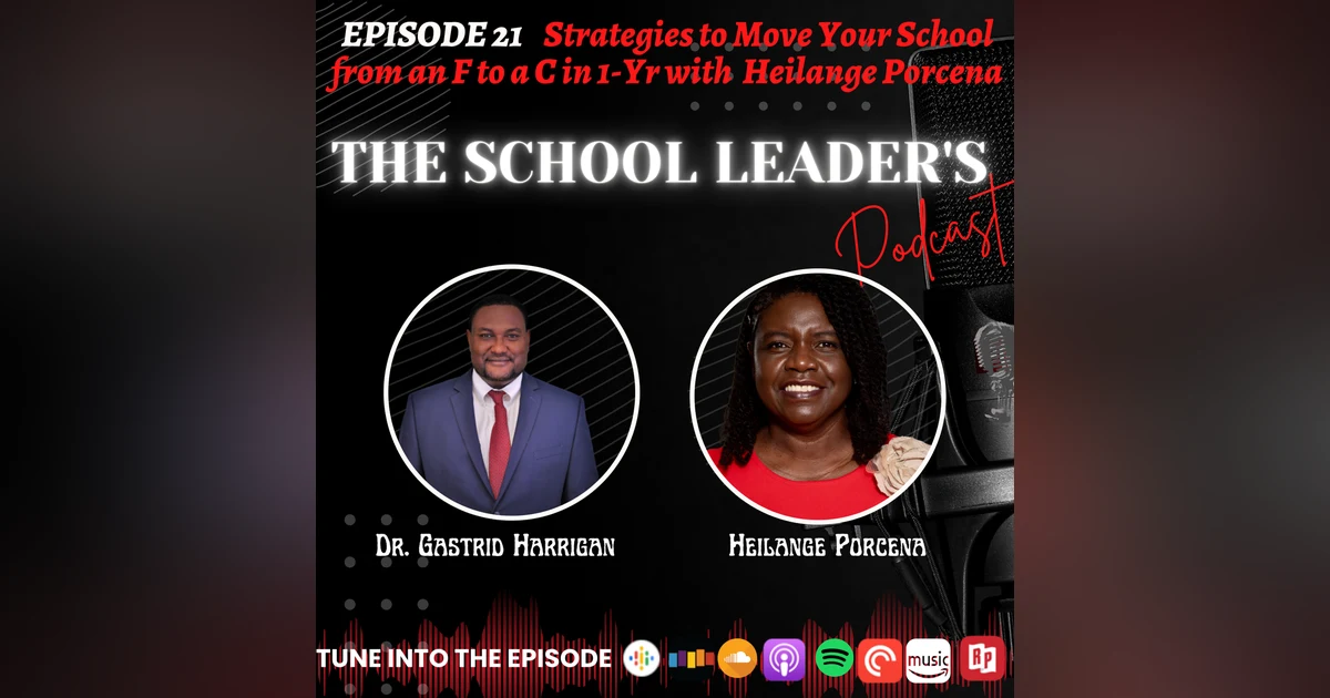 21. Strategies to Move Your School from an F to a C in One Year with Heilange Porcena