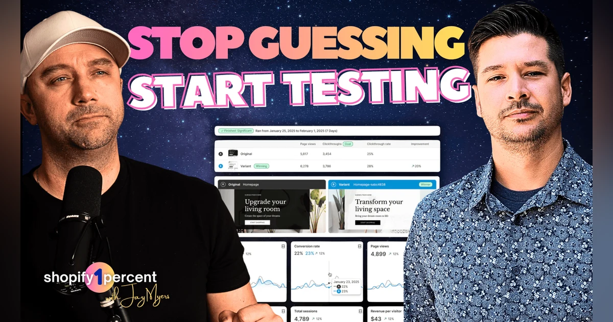 Stop Guess. Start Testing & Win Shopify Conversion 📈