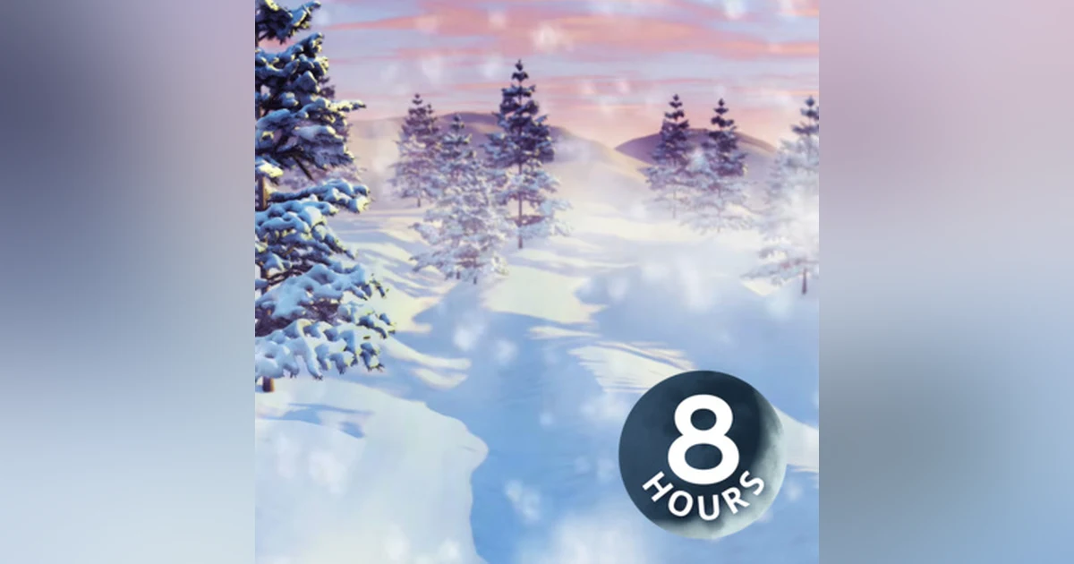 Winter Wind Sounds for Sleeping 8 Hours | Storm White Noise