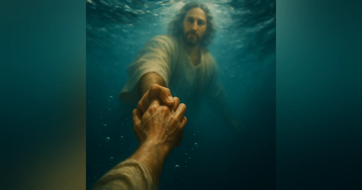 Walk With Jesus or Sink in the World
