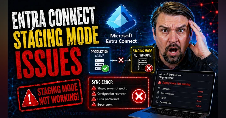 image for Entra Connect Staging Mode