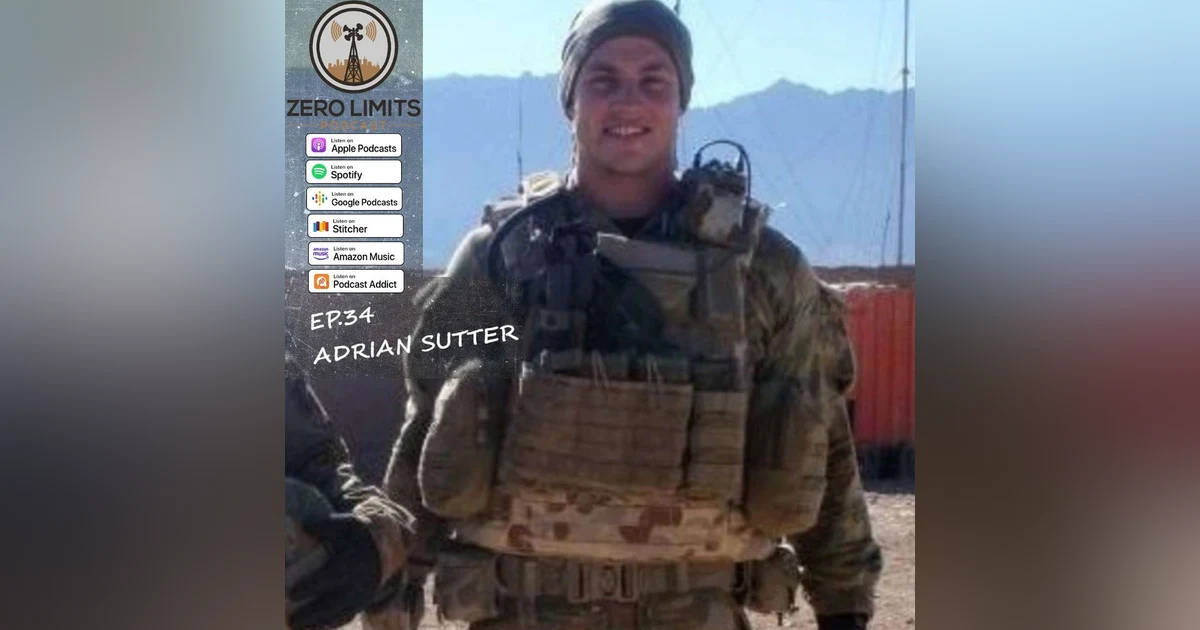 Ep. 34 Adrian Sutter Australian Army Veteran and Founder SWISS 8