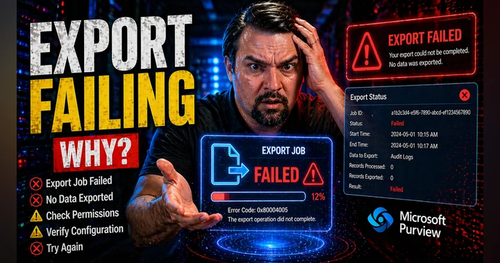 image for Microsoft 365 Export Failures