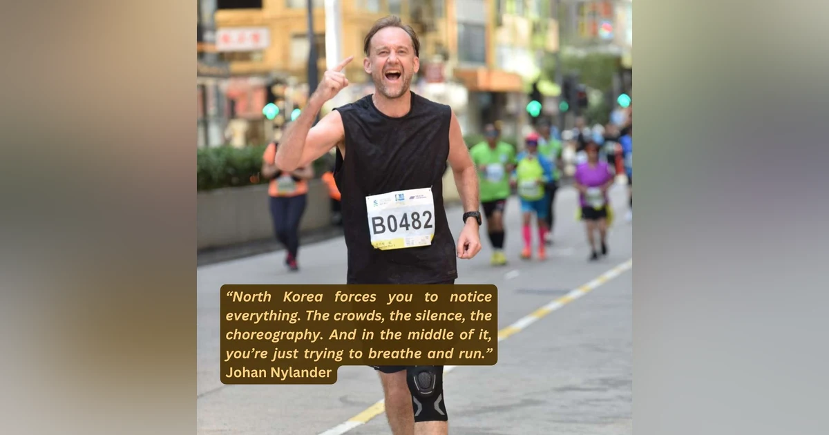 Running a Marathon in North Korea — What Freedom Actually Feels Like | Johan Nylander