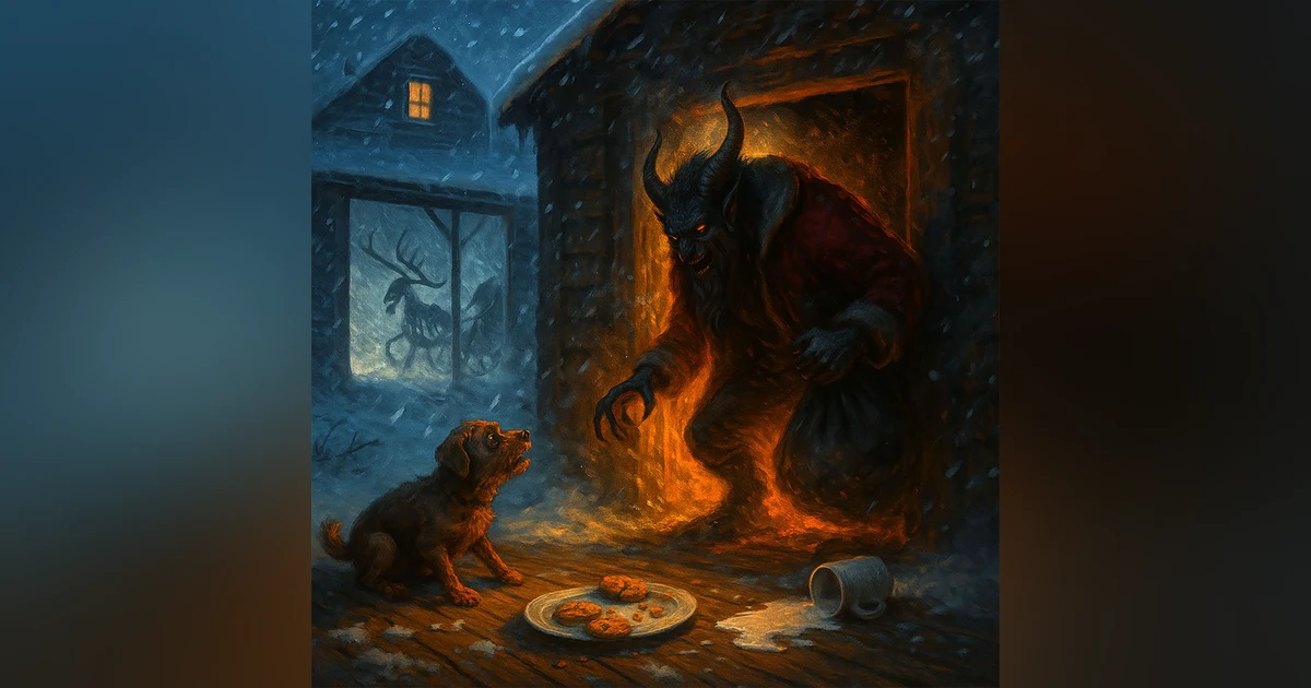 Milk, Cookies, and Krampus: A Christmas Horror Story of Folklore, Family… and a Very Bad Dog