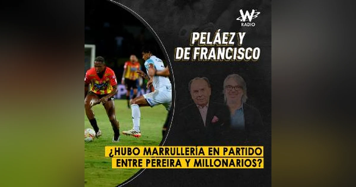 ¿Hubo marrullería en partido entre Pereira y Millonarios?