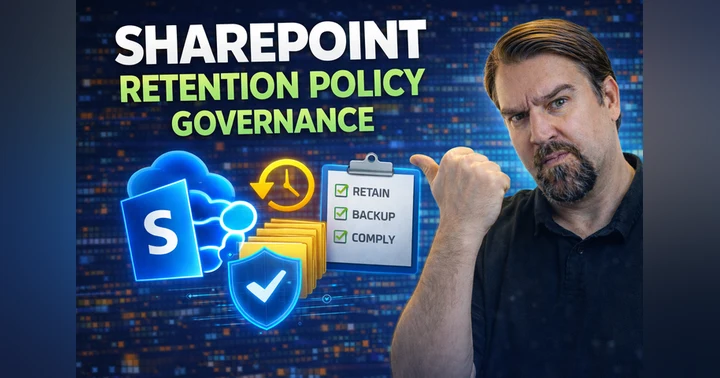 image for Understanding SharePoint Retention Policy Governance