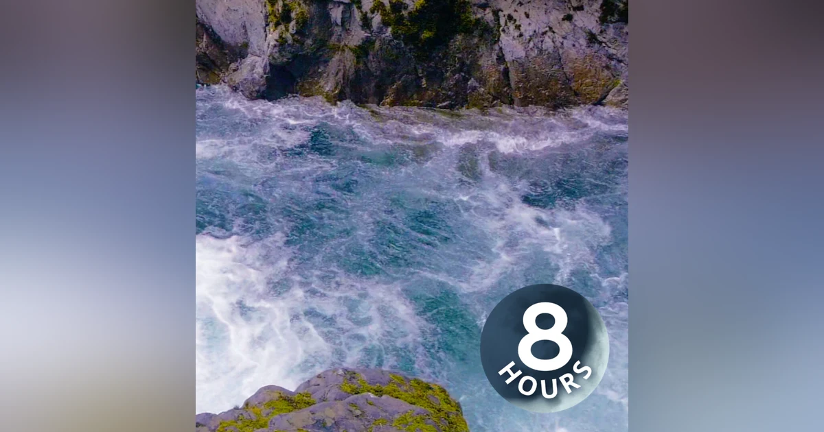 Water Sounds for Sleeping, Studying or Focus | 8 Hours River White Noise