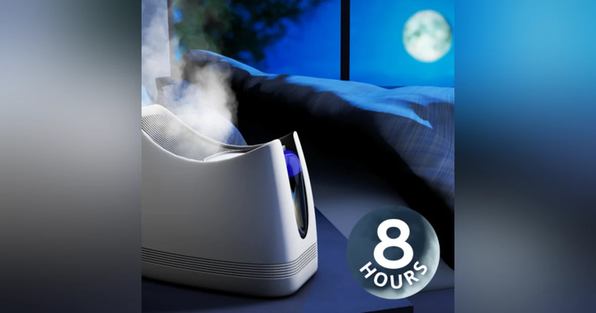 Deep Sleep with Humidifier Fan Noise 8 Hours