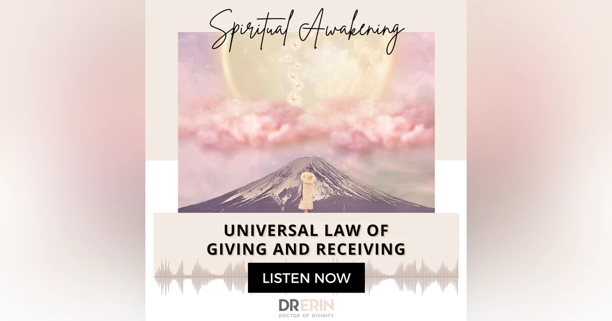 Universal law of Giving and Receiving {34 of 52 Series}