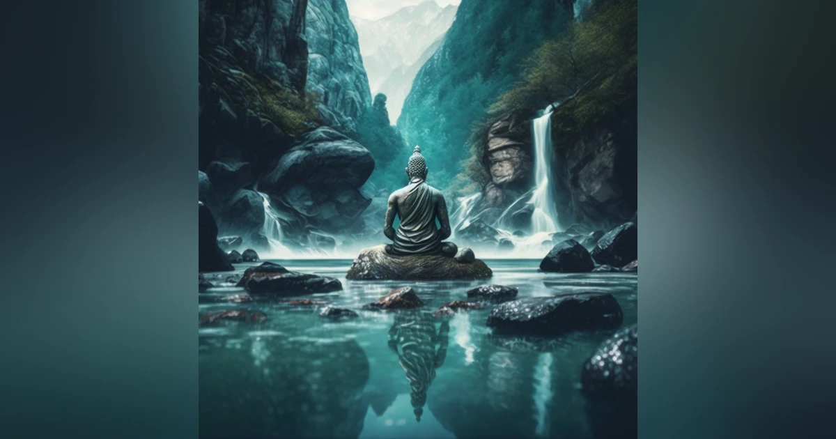 Relaxing Guided Meditation Music With Water Sounds