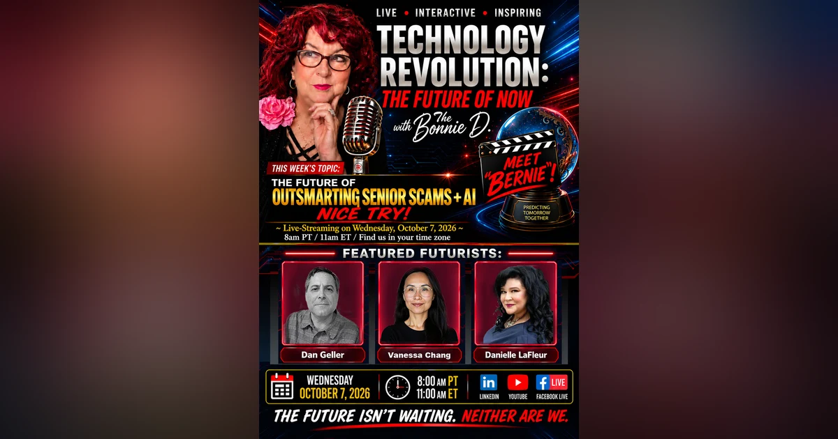 Technology Revolution: The Future of Outsmarting Senior Scams + AI: Meet Bernie!