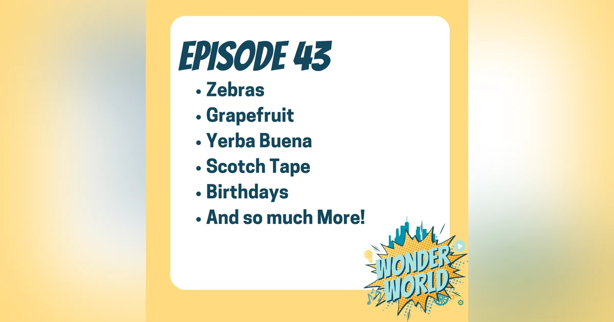 Wonder World Podcast Monday, January 29