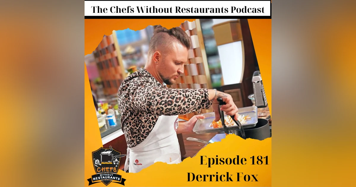 Punk Drummer Turned MasterChef - Private Chef Derrick Fox on Epic Mega Cookies and Gordon Ramsay