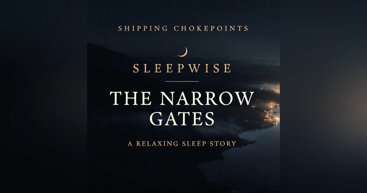 Shipping Chokepoints Explained Gently for Sleep | Hormuz, Suez and More