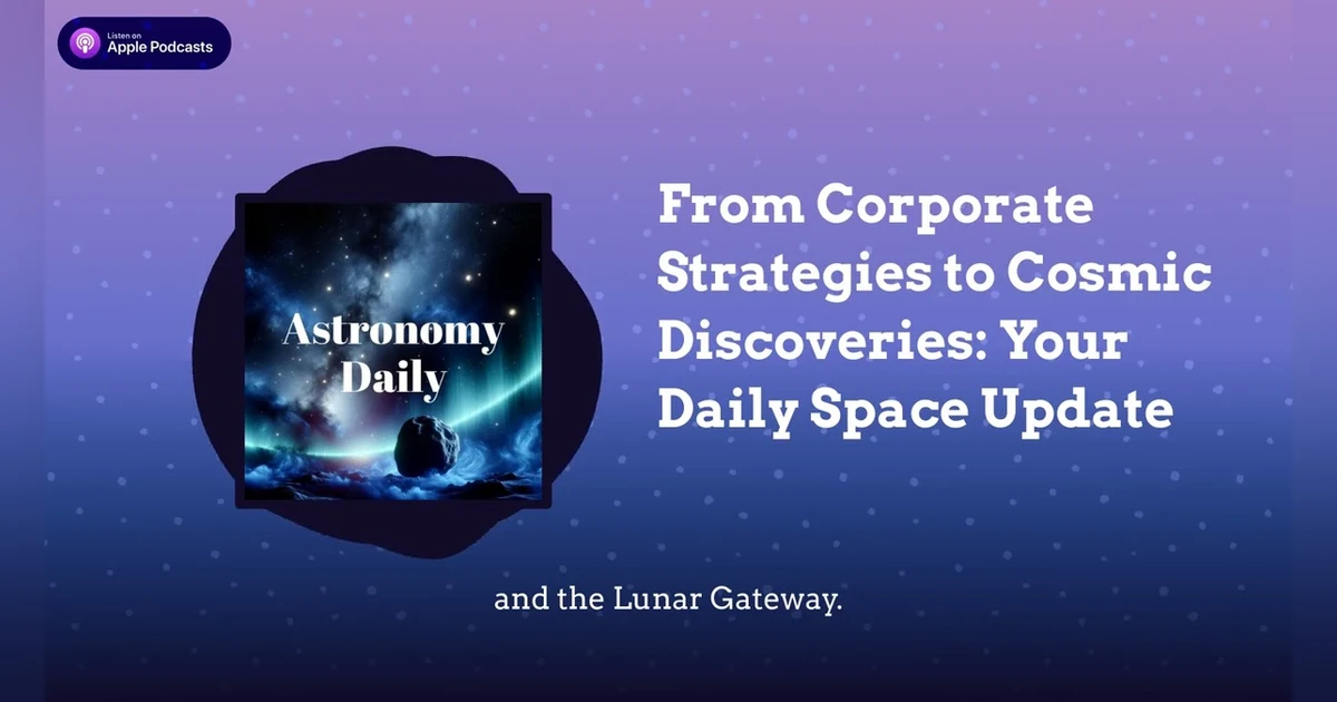 From Corporate Strategies to Cosmic Discoveries: Your Daily Space Update