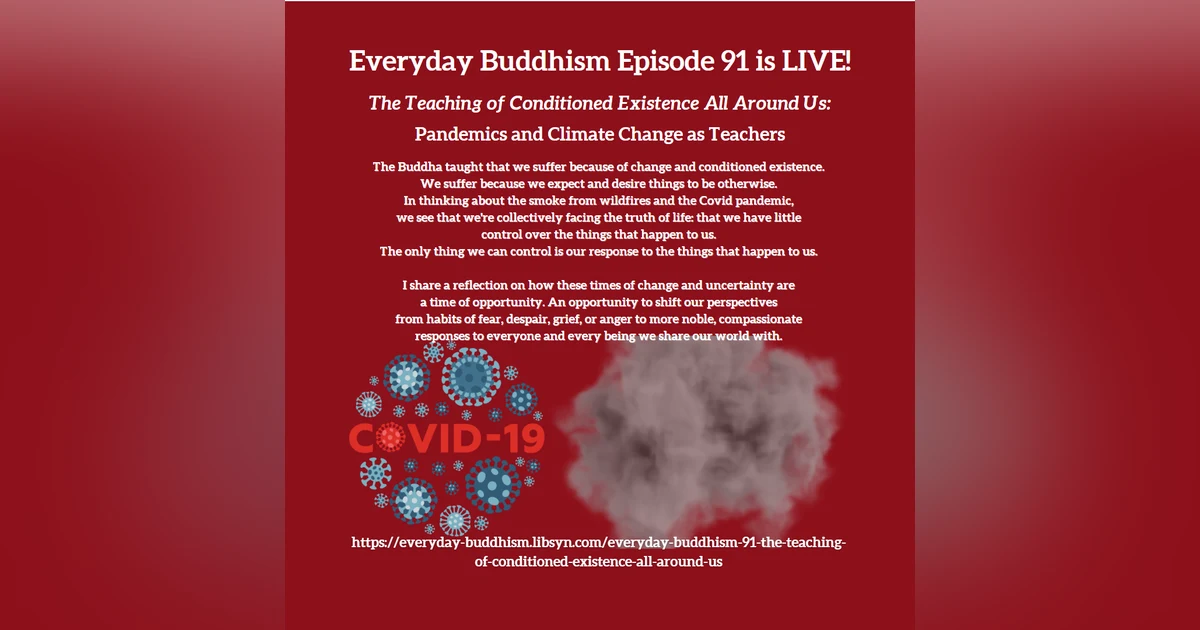 Everyday Buddhism 91 - The Teaching of Conditioned Existence All Around Us
