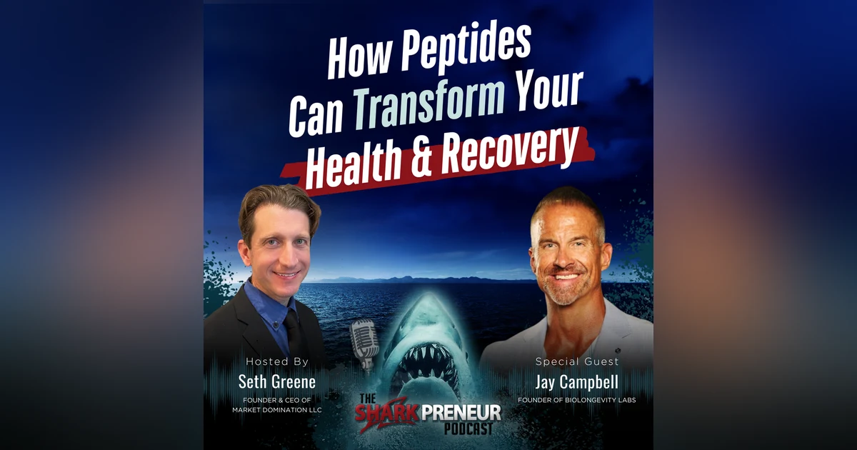 Episode 1274: How Peptides Can Transform Your Health and Recovery with Jay Campbell