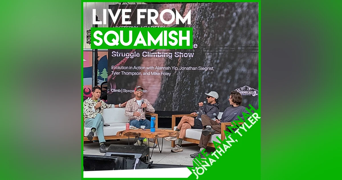 The Future of Hard Sport Climbing and Gear Design with Jonathan Siegrist, Alannah Yip, Mike Foley, and Tyler Thompson (LIVE from the Arc'teryx Academy)