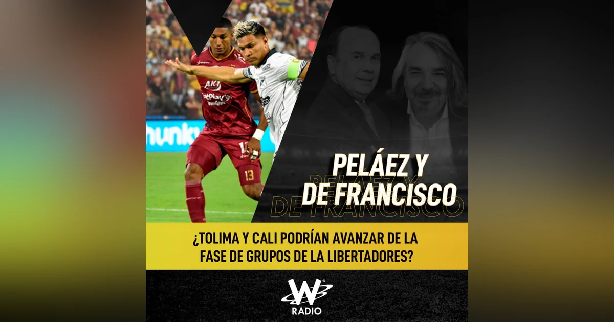 ¿Tolima y Cali podrían avanzar de la fase de grupos de la Libertadores?